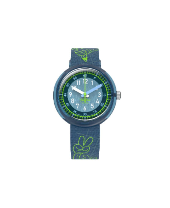 Orologio Flik Flak Code Talk
