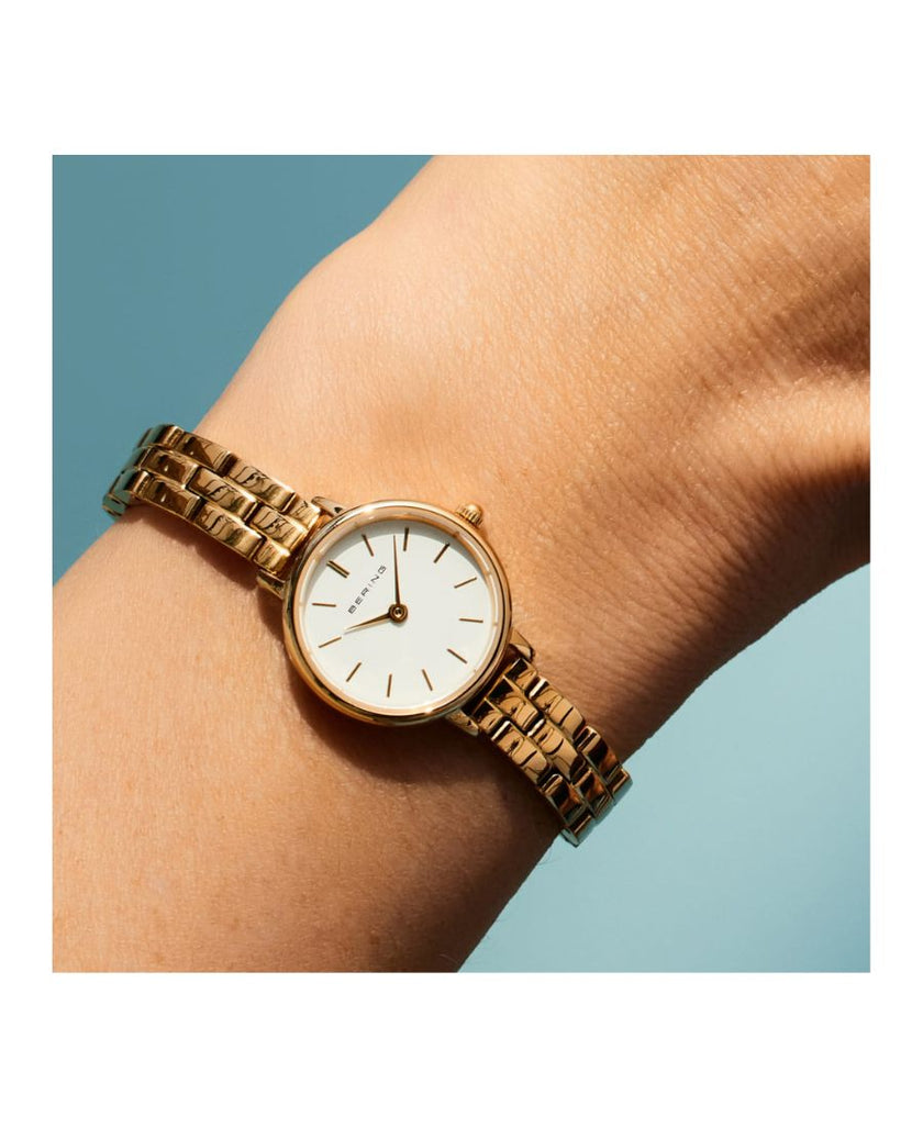 Bering Orologio Donna Classic Oro Brillante