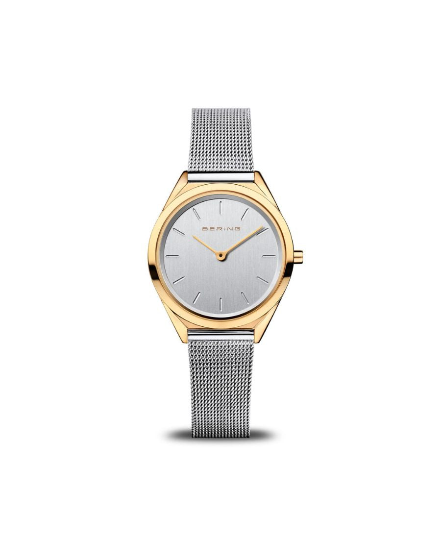 Bering Orologio Donna Ultra Slim Oro Brillante