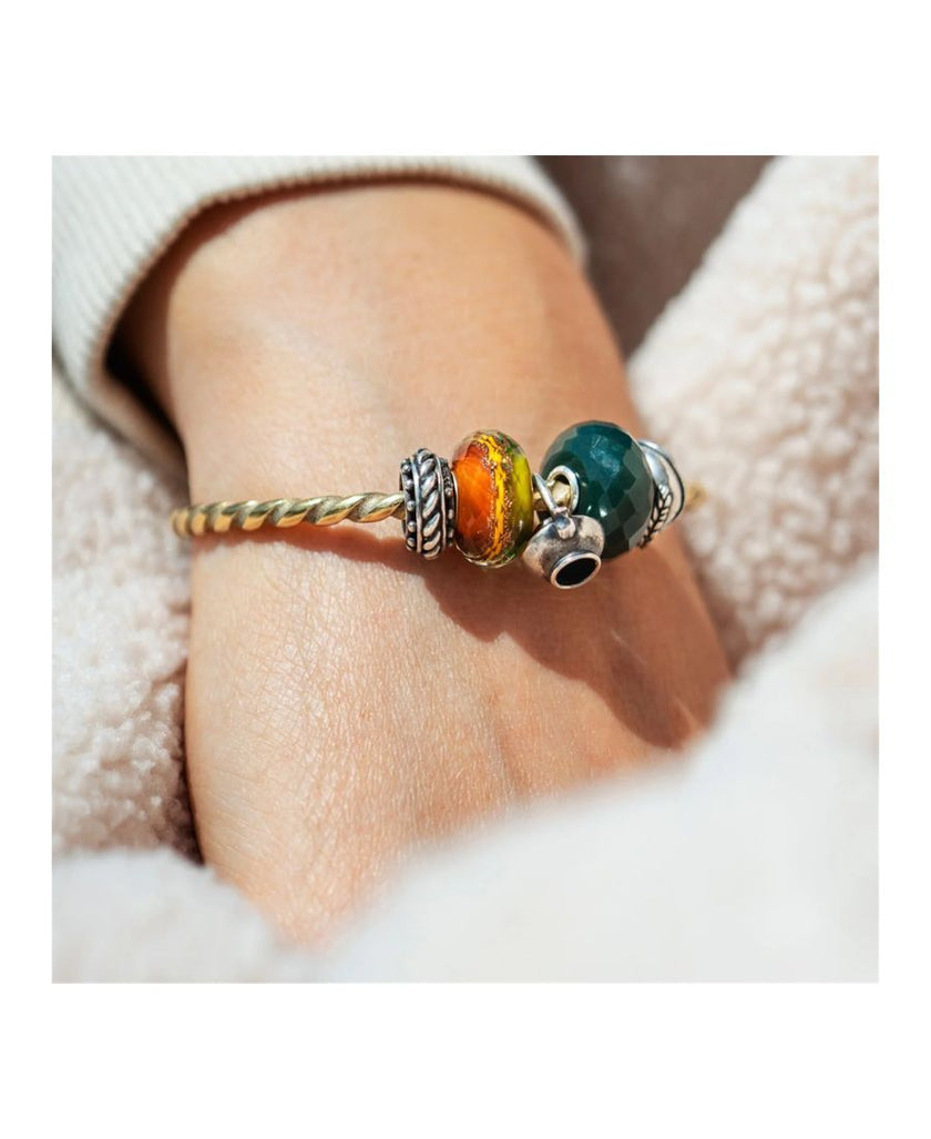 Trollbeads Calcedonio Verde