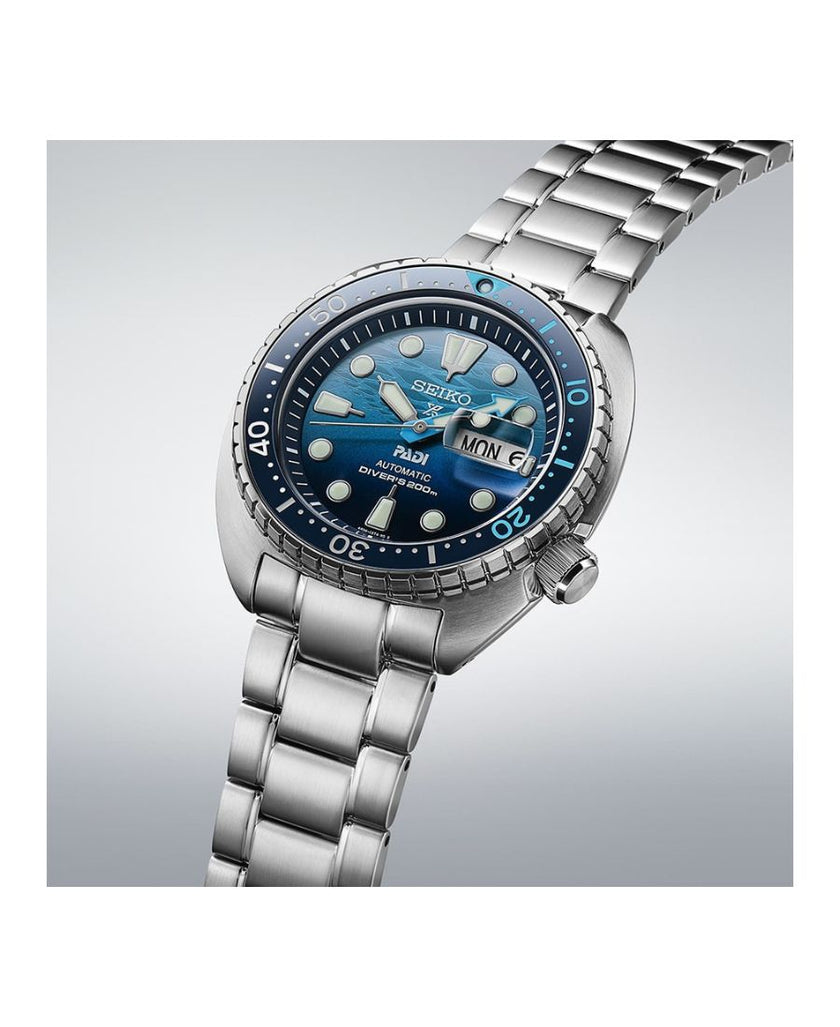 Seiko Orologio Prospex PADI Diver's 200m The Great Blue Automatico  SRPK01K1