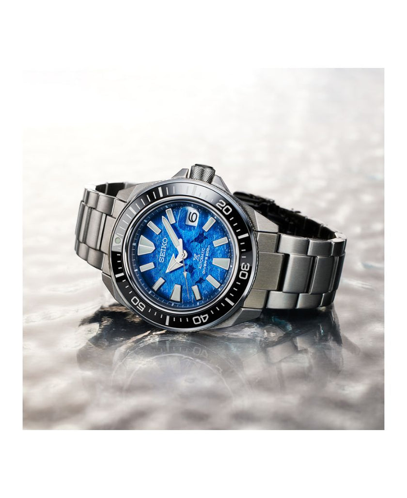 Seiko Orologio Prospex Diver's 200m Save The Ocean Manta Ray Automatico  SRPE33K1