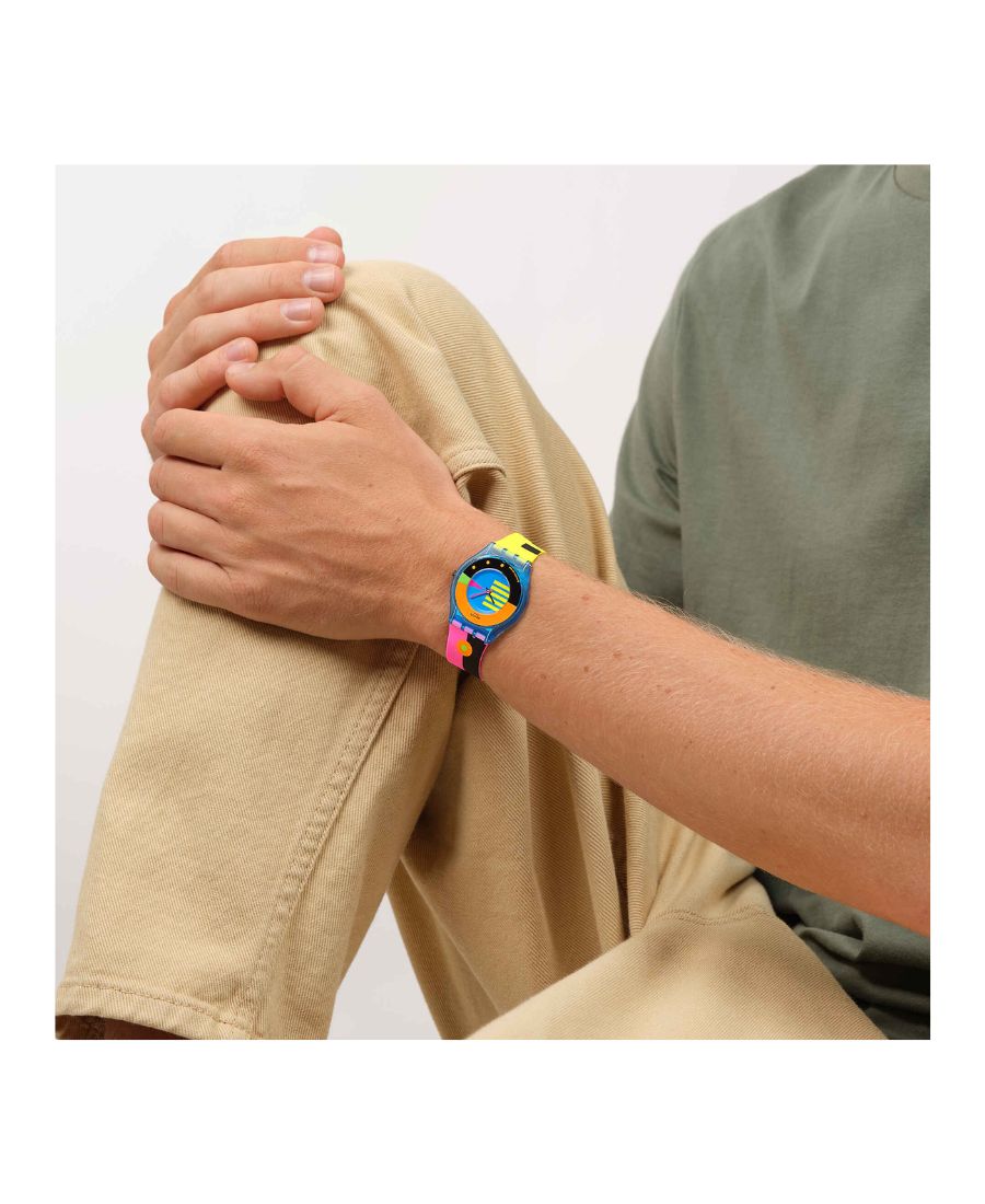Swatch Orologio NEON FLUMOTIONS