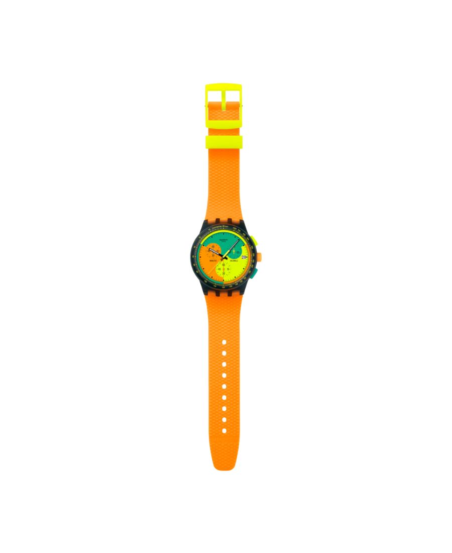 Swatch Orologio NEON SIGNAL FLAG
