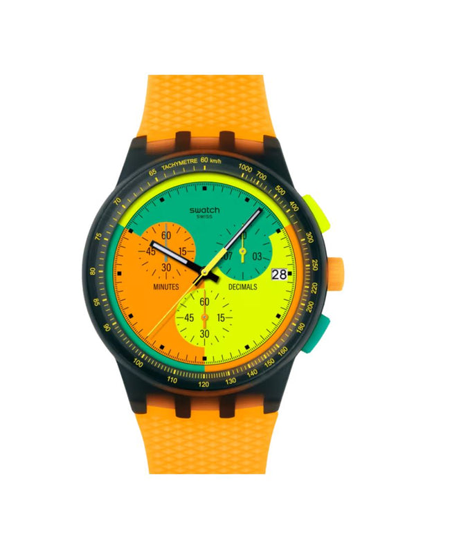 Swatch Orologio NEON SIGNAL FLAG