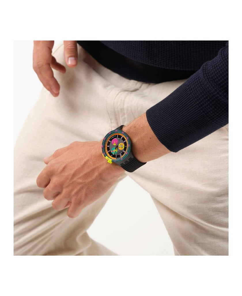 Swatch Orologio NEON SEPPIA