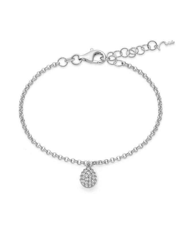 Miluna Bracciale Giochi di Luce in Argento Goccia Piccola