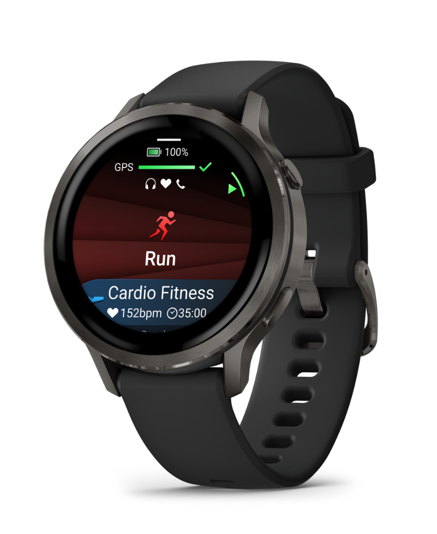 Garmin Venu® 4 - 41 mm, Slate & Black