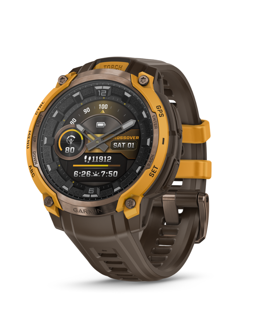 Garmin Instinct Crossover AMOLED, Bronze/Sunburst