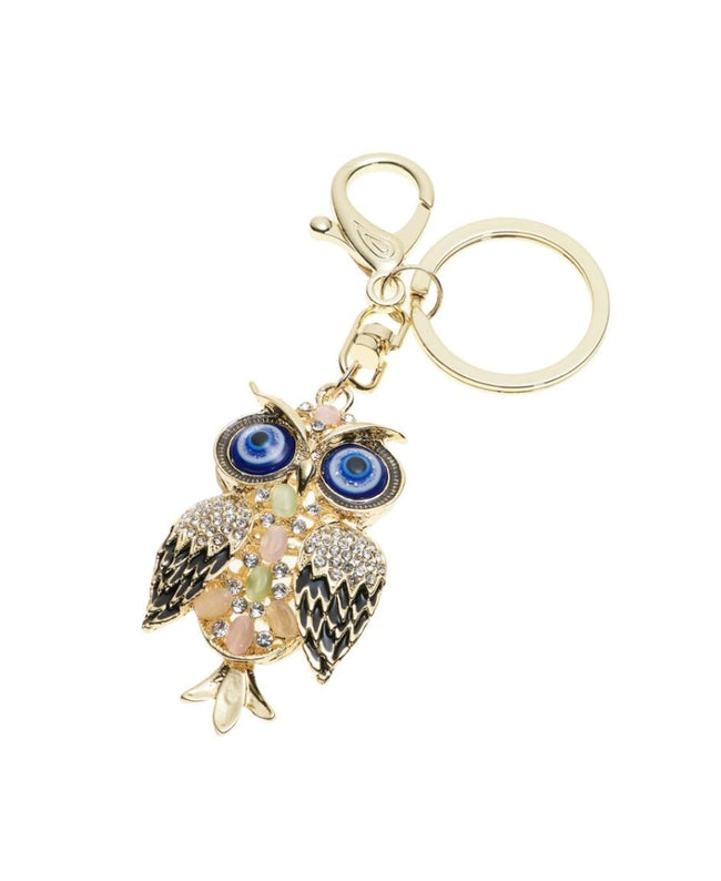 Ottaviani Portachiavi Dorato con Smalti e Strass