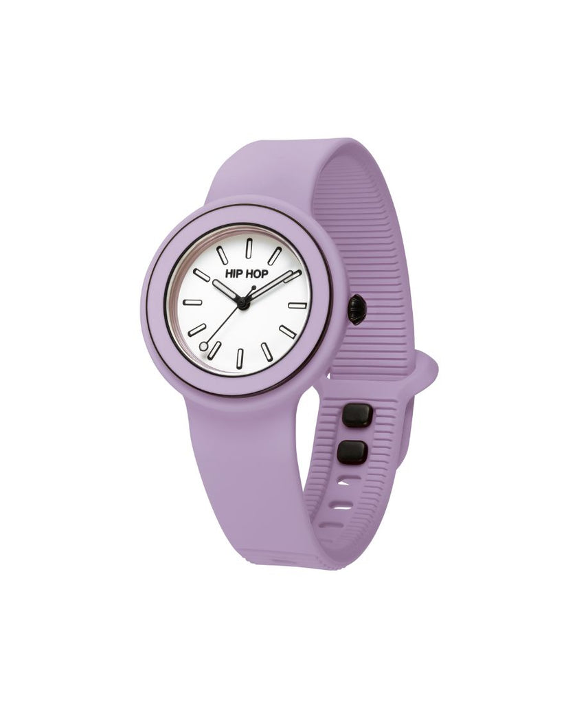 Hip Hop Hero Dot Bezel Lilac