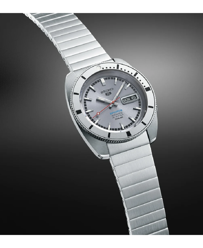 Seiko Orologio 5 Sports 1968 Heritage Re-creation Edizione limitata Silver Automatico SRPL03K1