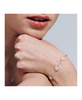 Rosato Bracciale Morbido Fiori Gaia