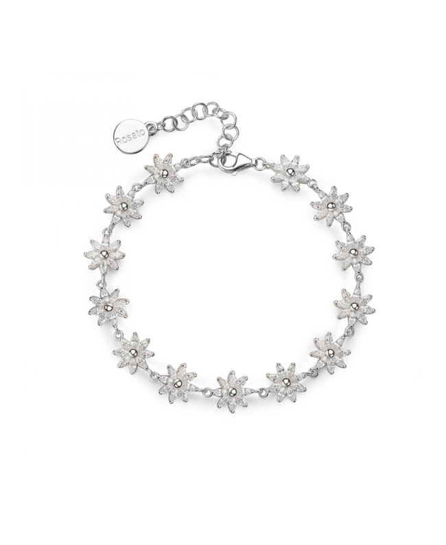 Rosato Bracciale Morbido Fiori Gaia