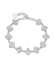Rosato Bracciale Morbido Rombi Gemma