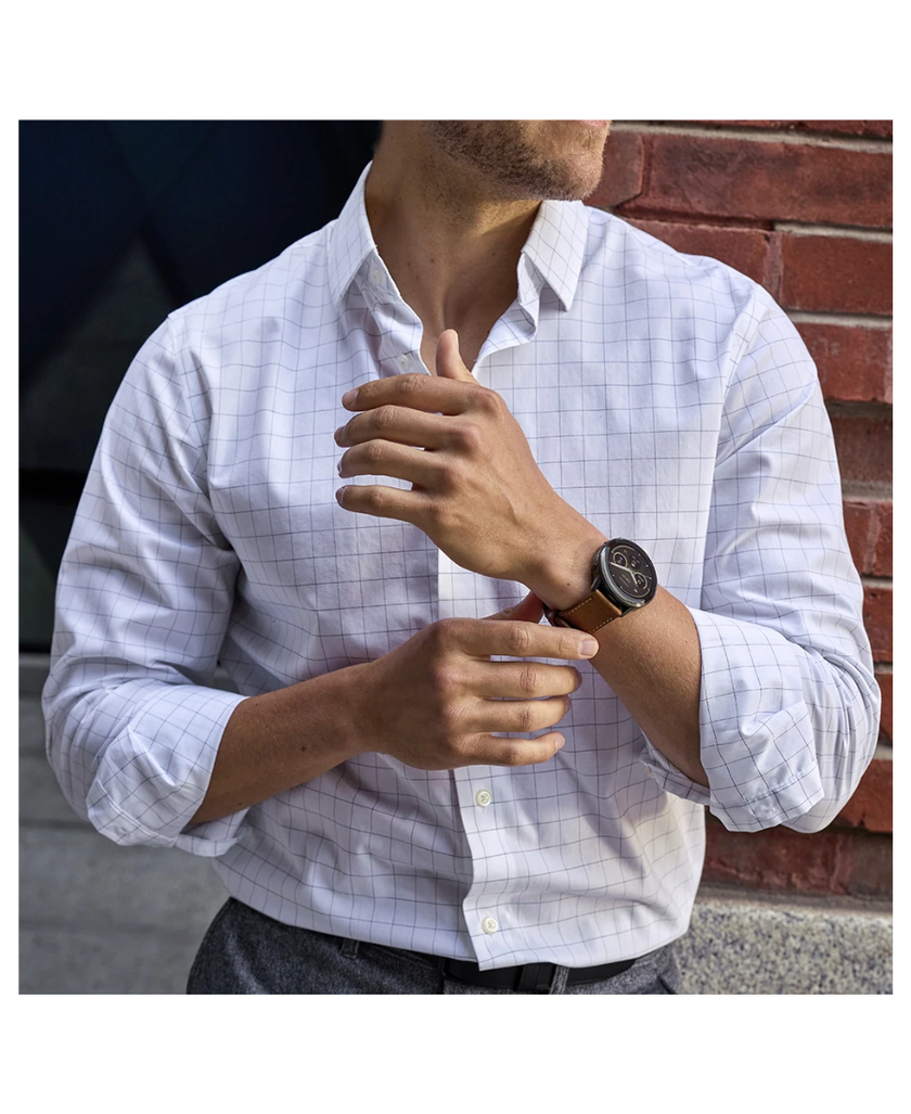 Garmin Venu® 4 - 45 mm, con cinturino in Pelle Marrone