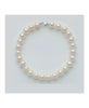Miluna Bracciale di Perle in Oro Bianco 7,5-8