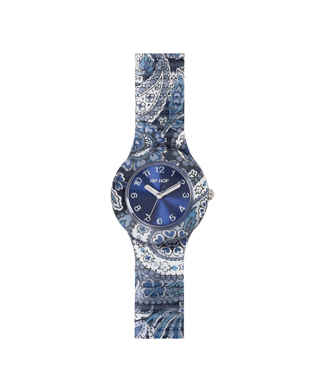 Hip Hop Orologio Paisley Dark Blue
