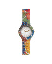 Hip Hop Orologio Flora Electric Blue