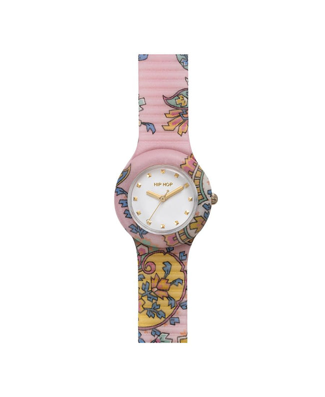 Hip Hop Orologio Flora Pink