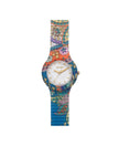 Hip Hop Orologio Paisley Blue