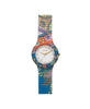 Hip Hop Orologio Paisley Blue