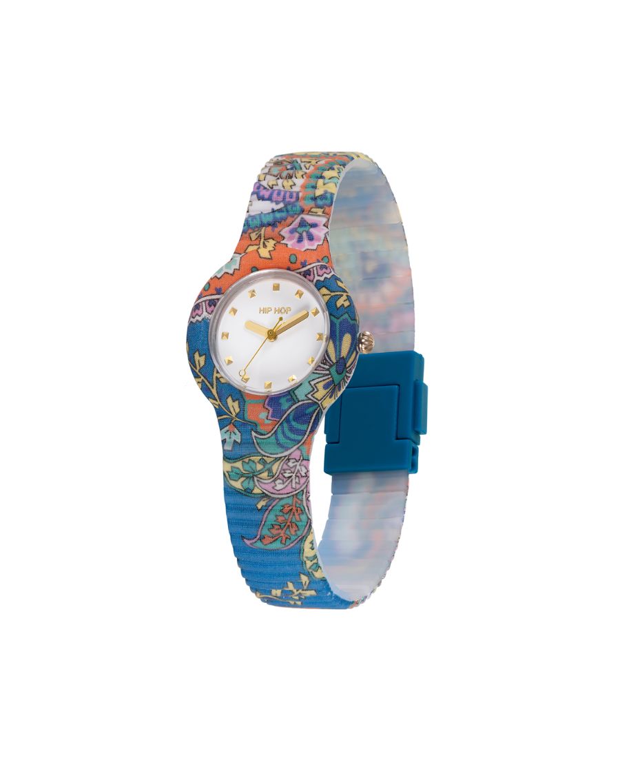 Hip Hop Orologio Paisley Blue