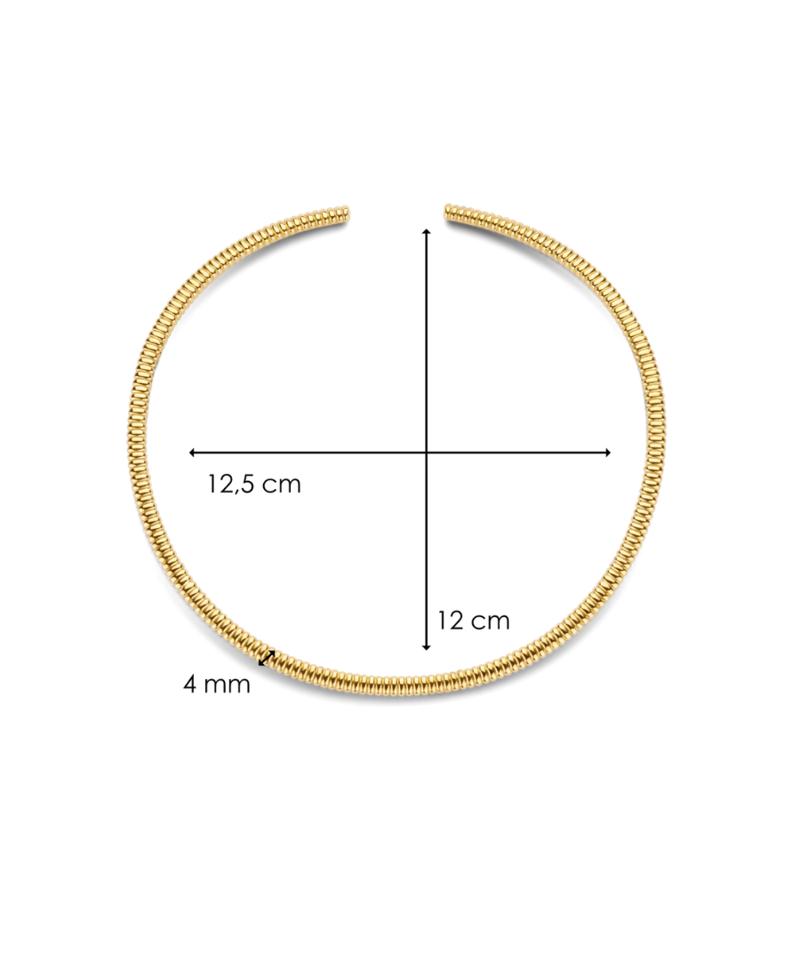 Ti Sento Milano Collana Rigida Dorata