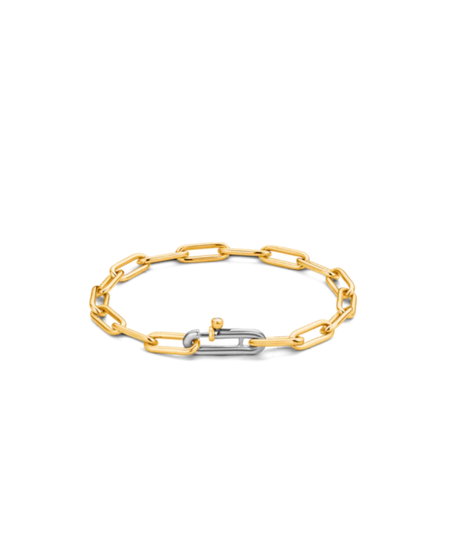 Ti Sento Milano Bracciale Catena Dorato