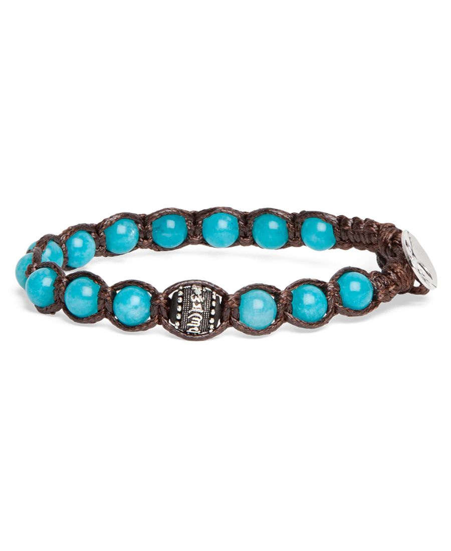 Bracciali Tamashii Ruota della preghiera in Argento Giada Verde Acqua