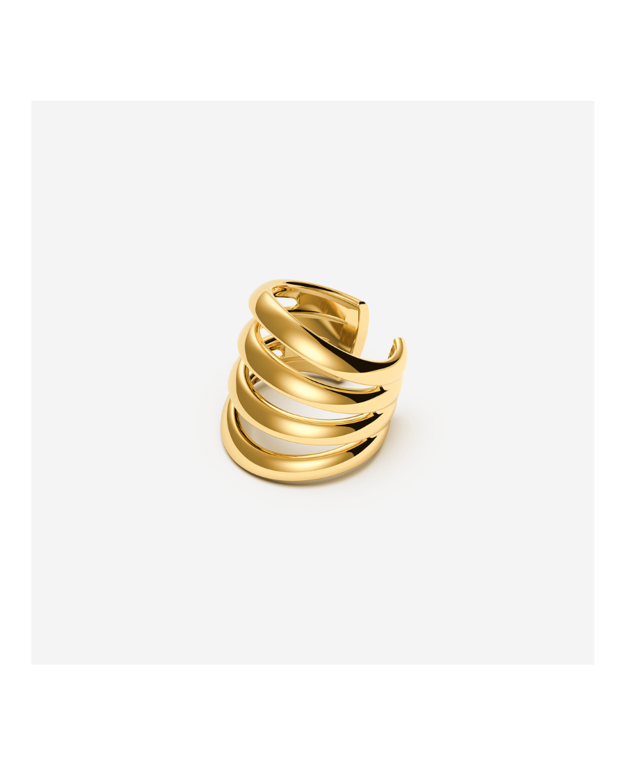 Pianegonda Earcuff Dorato MVP WARDROBE X PIANEGONDA