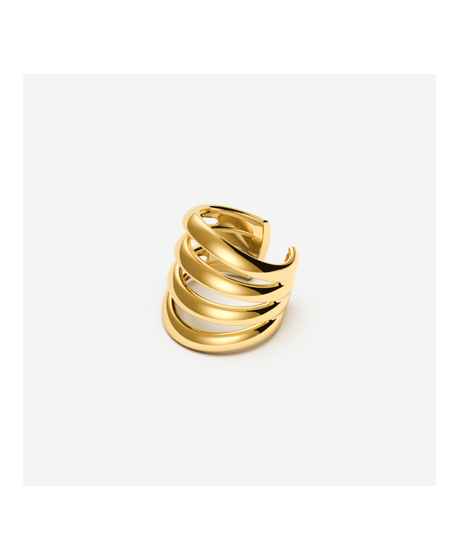 Pianegonda Earcuff Dorato MVP WARDROBE X PIANEGONDA