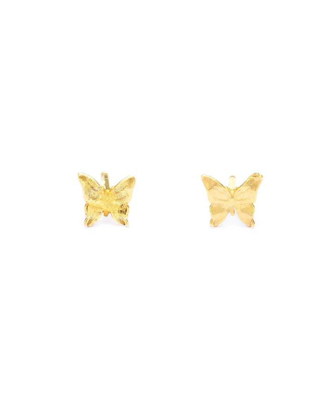 Giovanni Raspini Orecchini Mini Farfalla Dorati