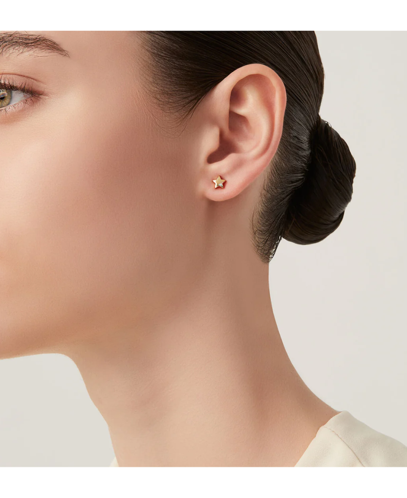 Giovanni Raspini Orecchini Mini Stella Dorati