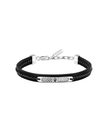 Bracciale Uomo Maserati Recycled Leather Nero