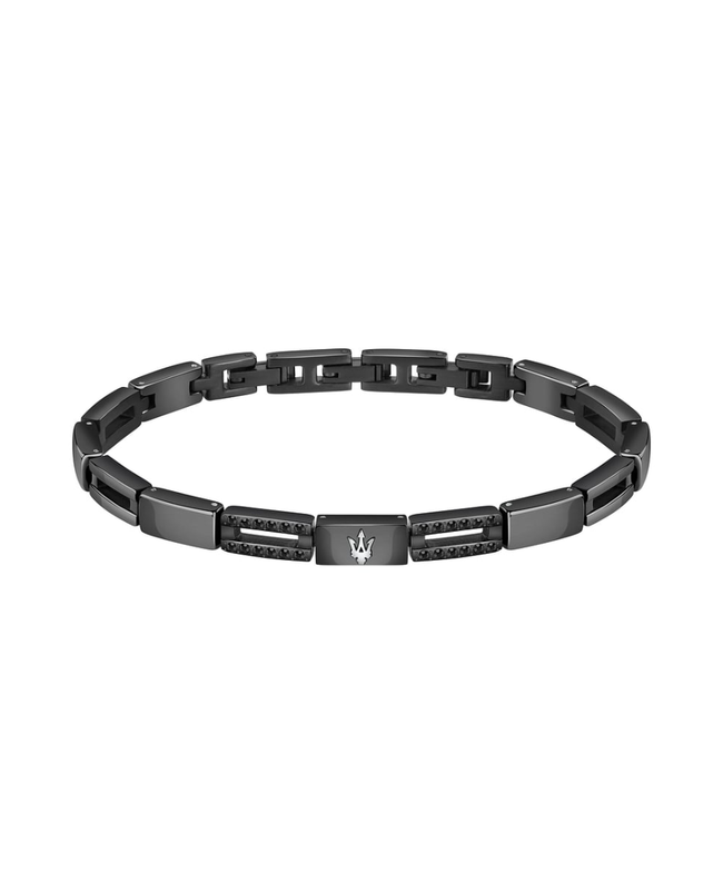 Bracciale Uomo Maserati Jewels Ceramic Nero