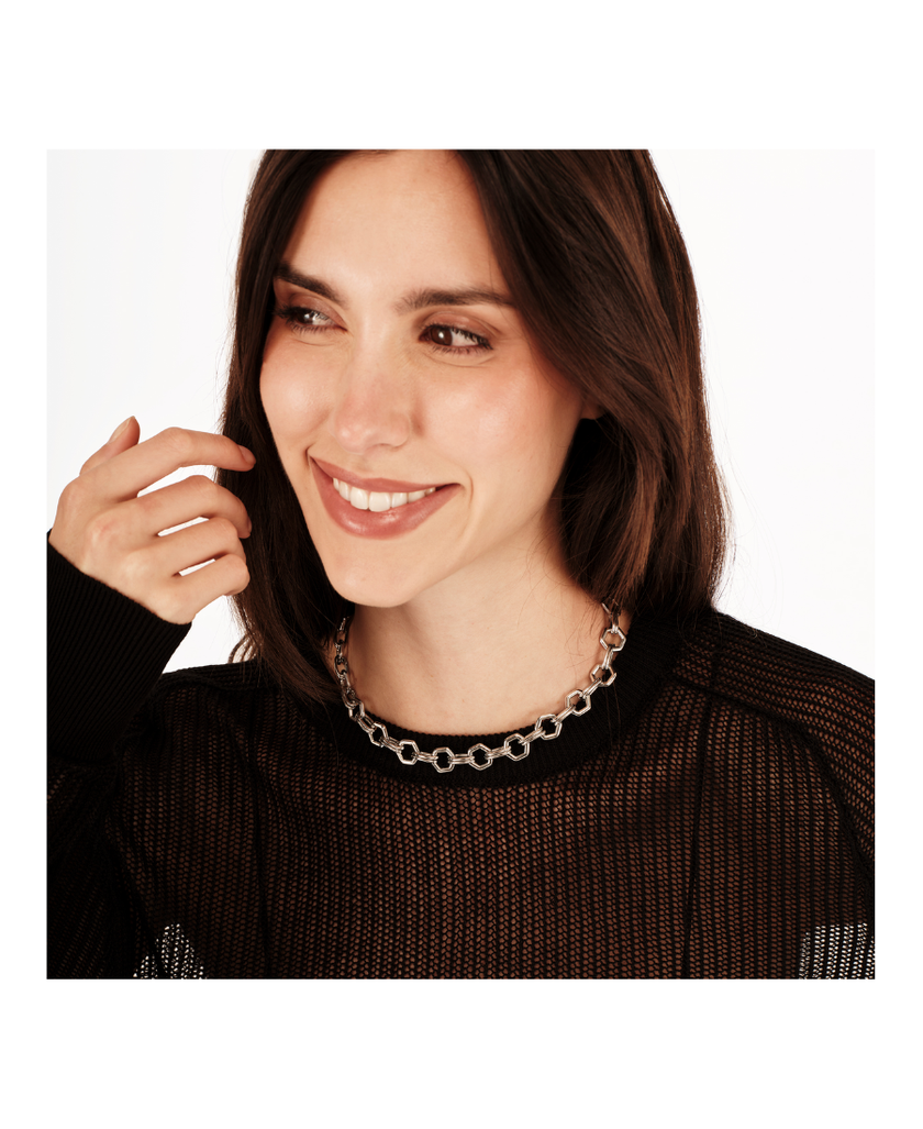 Breil Collana Donna Hexagonia