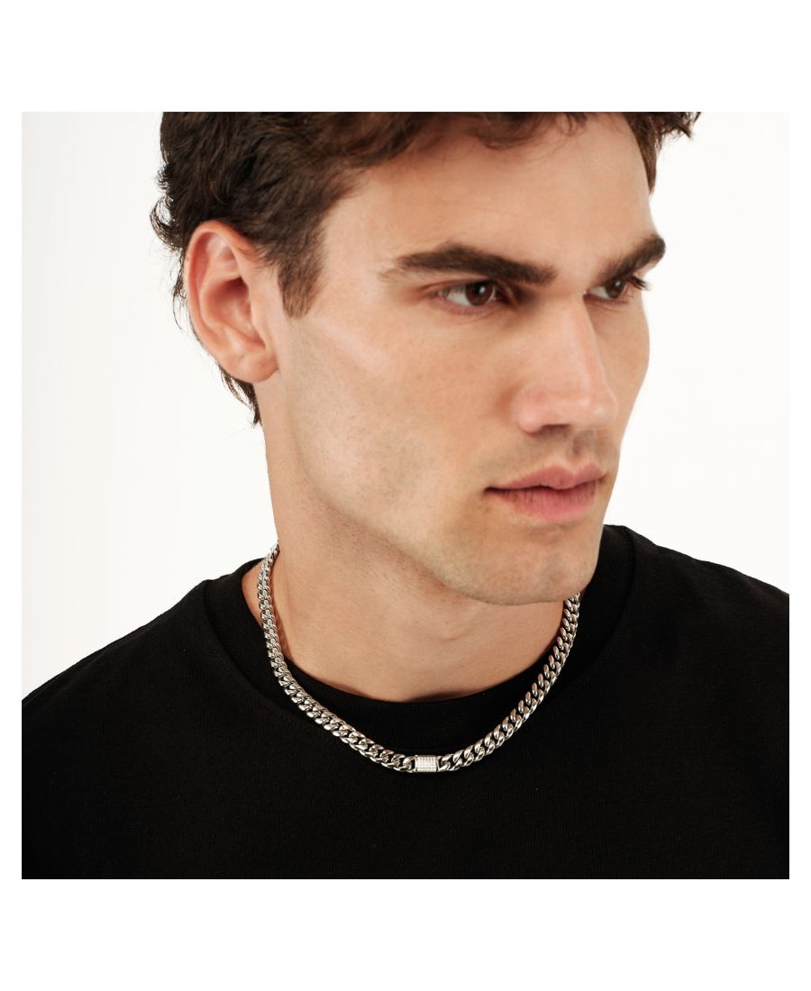 Breil Collana Uomo a Catena Steel & Spark