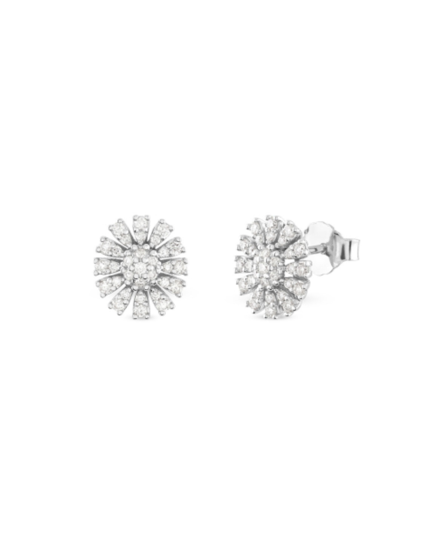Bliss Orecchini con Diamanti Girasole Small