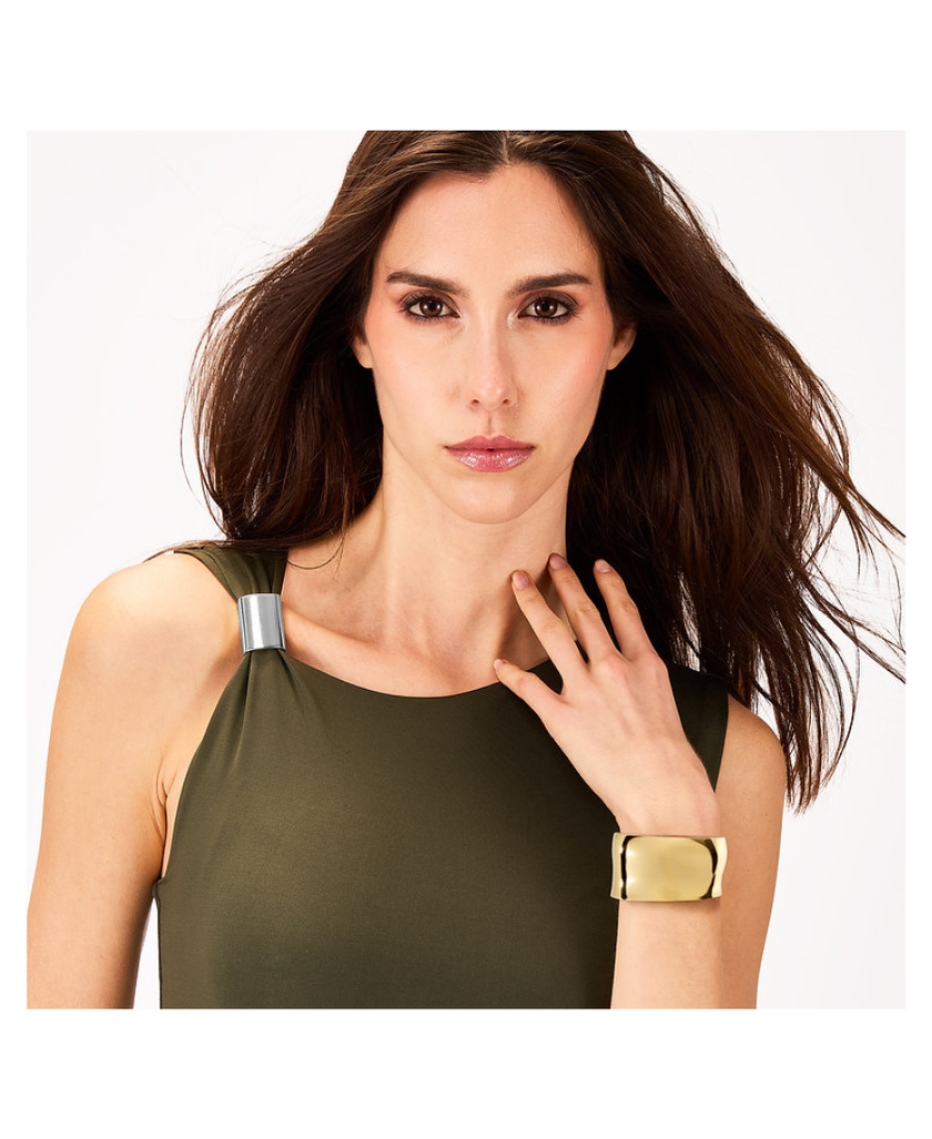 Breil Bracciale Donna Sculpture Dorato Rigido