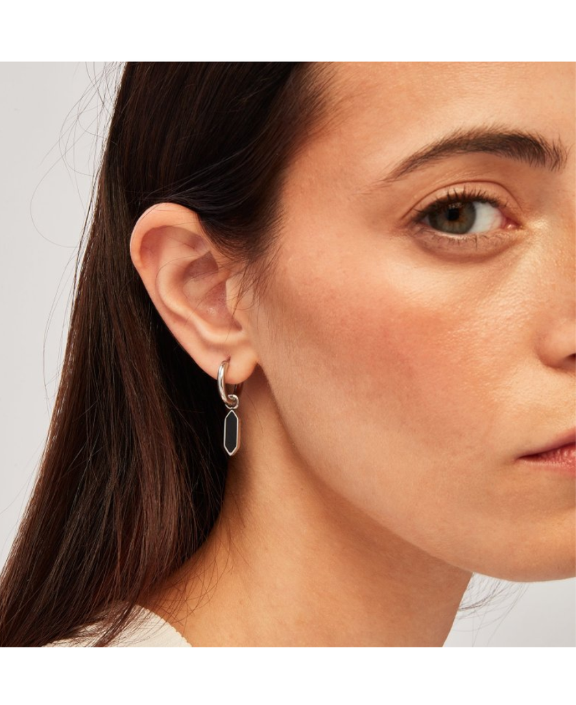 Breil Orecchini Stylize con Agata Nera