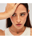Breil Collana Donna Styilize Dorata Grumetta con Malachite