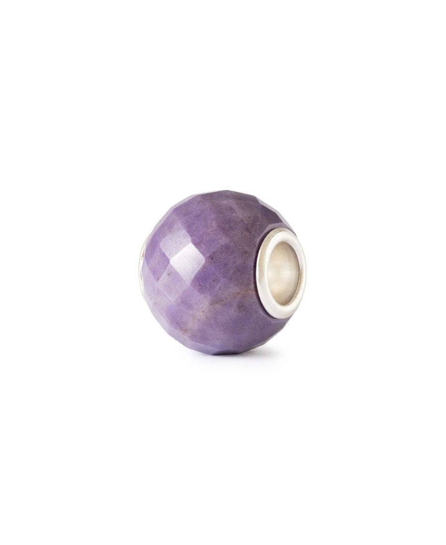 Trollbeads Giada Viola Rotonda Sfaccettata