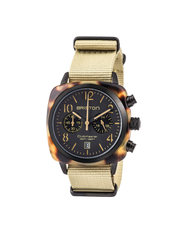 Briston Orologio Clubmaster Classic - Chrono - Safari