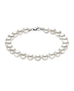 Miluna Bracciale di Perle in Oro Bianco
