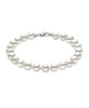 Miluna Bracciale di Perle in Oro Bianco