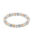Miluna Bracciale di Perle Elastico
