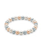 Miluna Bracciale di Perle Elastico