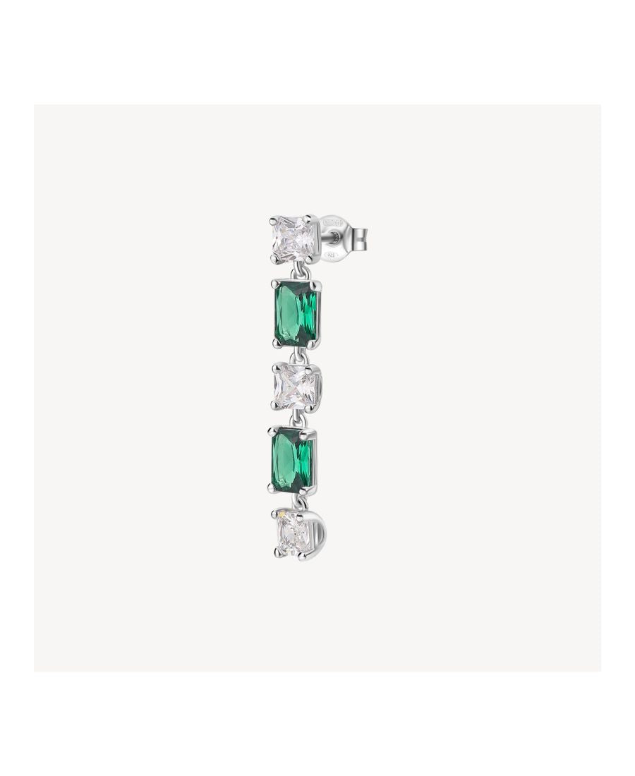 Brosway Orecchino Fancy Pendente Verde Emerald
