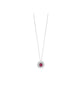 Bliss Collana Girasole Rubino